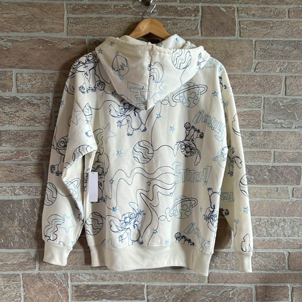 Disney Stitch Embroidered Hoodie - Picture 4 of 4